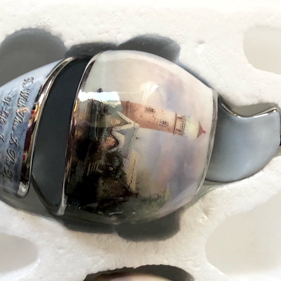 Set of 3 Vintage Thomas Kinkade’s “SHORELINE SPLENDOR “ Collectible New - Picture 9 of 13